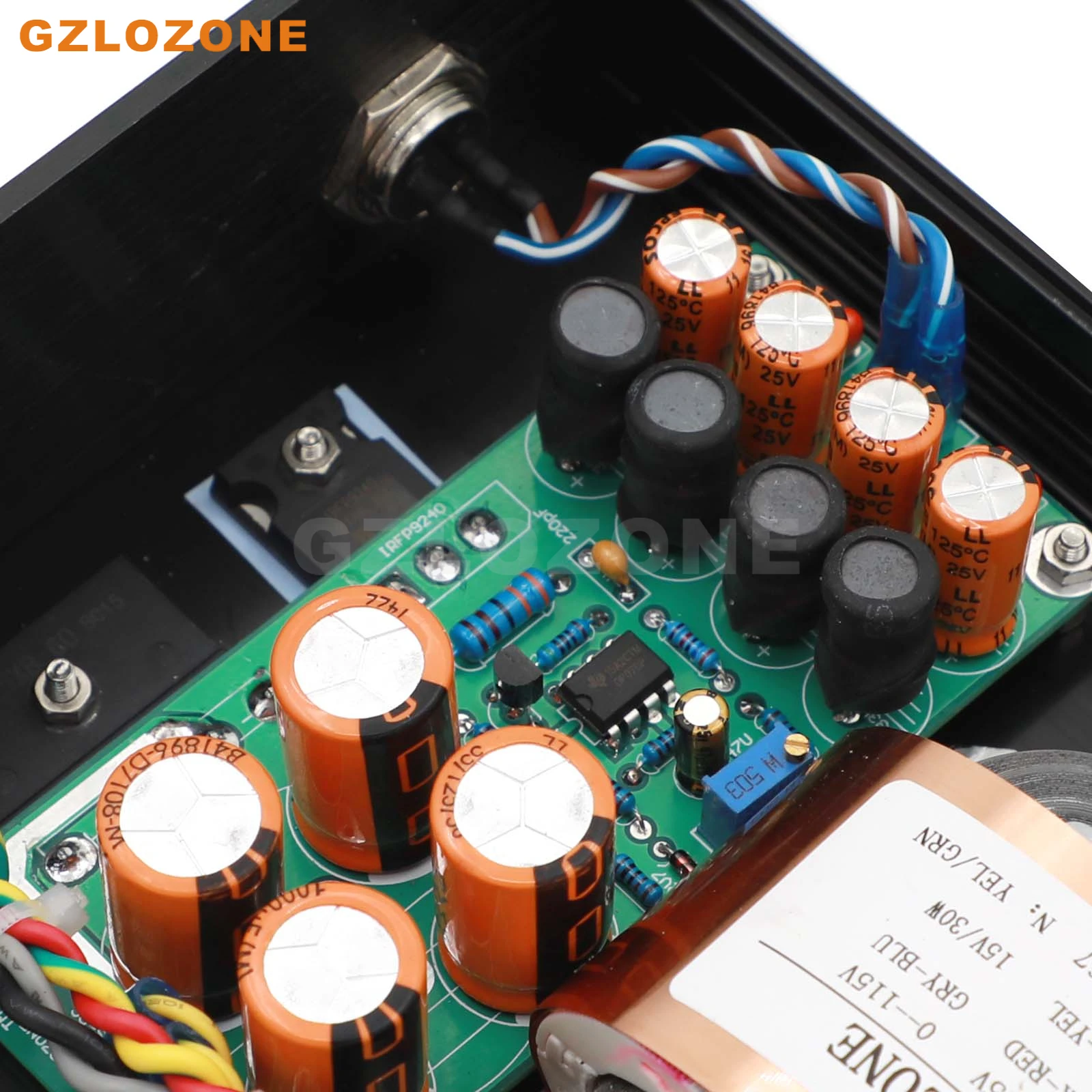 ZEROZONE LPS-3A R-Core 40W HIFI Ultra-Low Noise Linear แหล่งจ่ายไฟ DC5V/9V/12V/15V/18V/24V ตัวเลือก