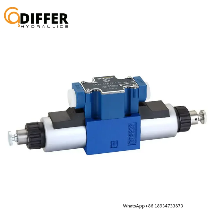 exroth Hydraulic Directional Control Solenoid Valve NG6 CETOP03 DO03 4WE series 4WE6G 4WE6E 4WE6J 4WE6H 4WE6D62/0FEG24N9K4