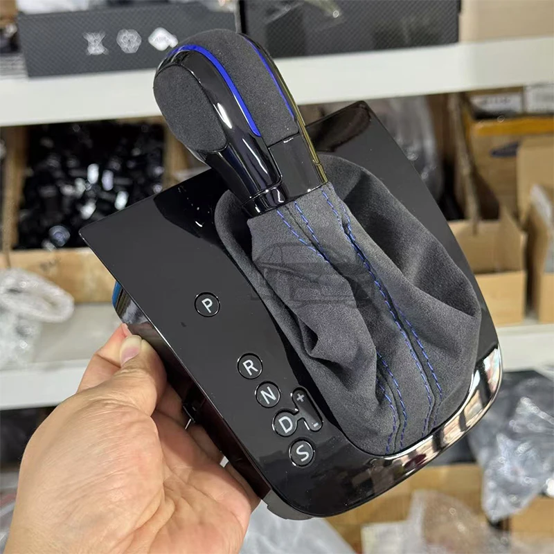 MK6 폭스바겐 골프 6 GTI DSG 변속기 노브에 적합, 새 정품 변속 레버 핸드볼(먼지 커버 포함)