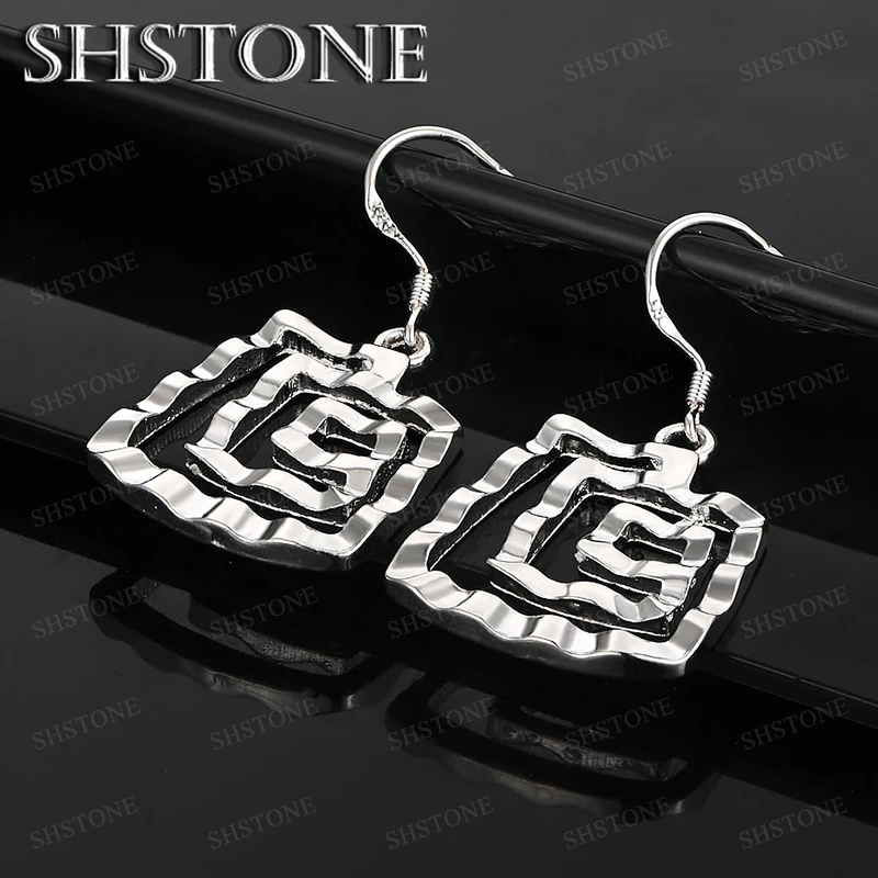 

925 Sterling Silver Women Jewelry Drop Earring Delicate Accessories Engagement Wedding Party Christmas Gift Fashion Fine Jewelry