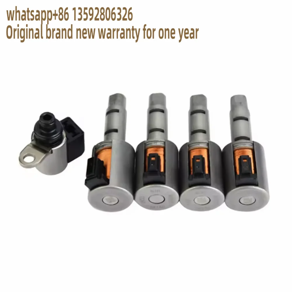 5PCS JF015E RE0F11A CVT Transmission Valve Body Solenoid for Nissan Note Sentra 12-Up