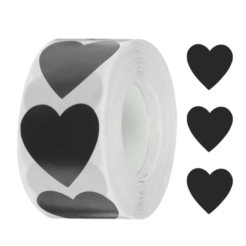 500Pcs/Roll Heart S…
