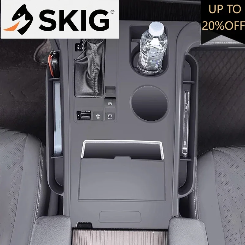 

Silicone Car Centre Console Gear Shift Frame Protection Mat For Toyota Sienna Granvia 2021-2024 Decoration Upgrade Accessories