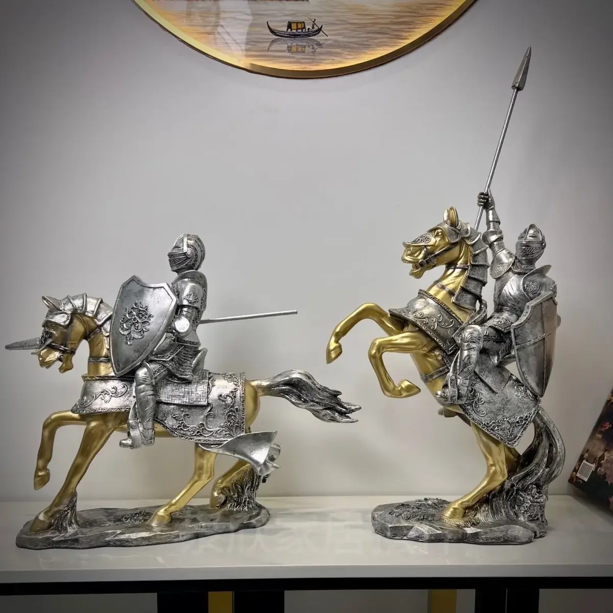 

Украшения в скандинавском стиле, доспехи, средневековый рыцарь, гостиная, крыльцо, офис, украшение для ТВ-шкафа, открытие, подарок