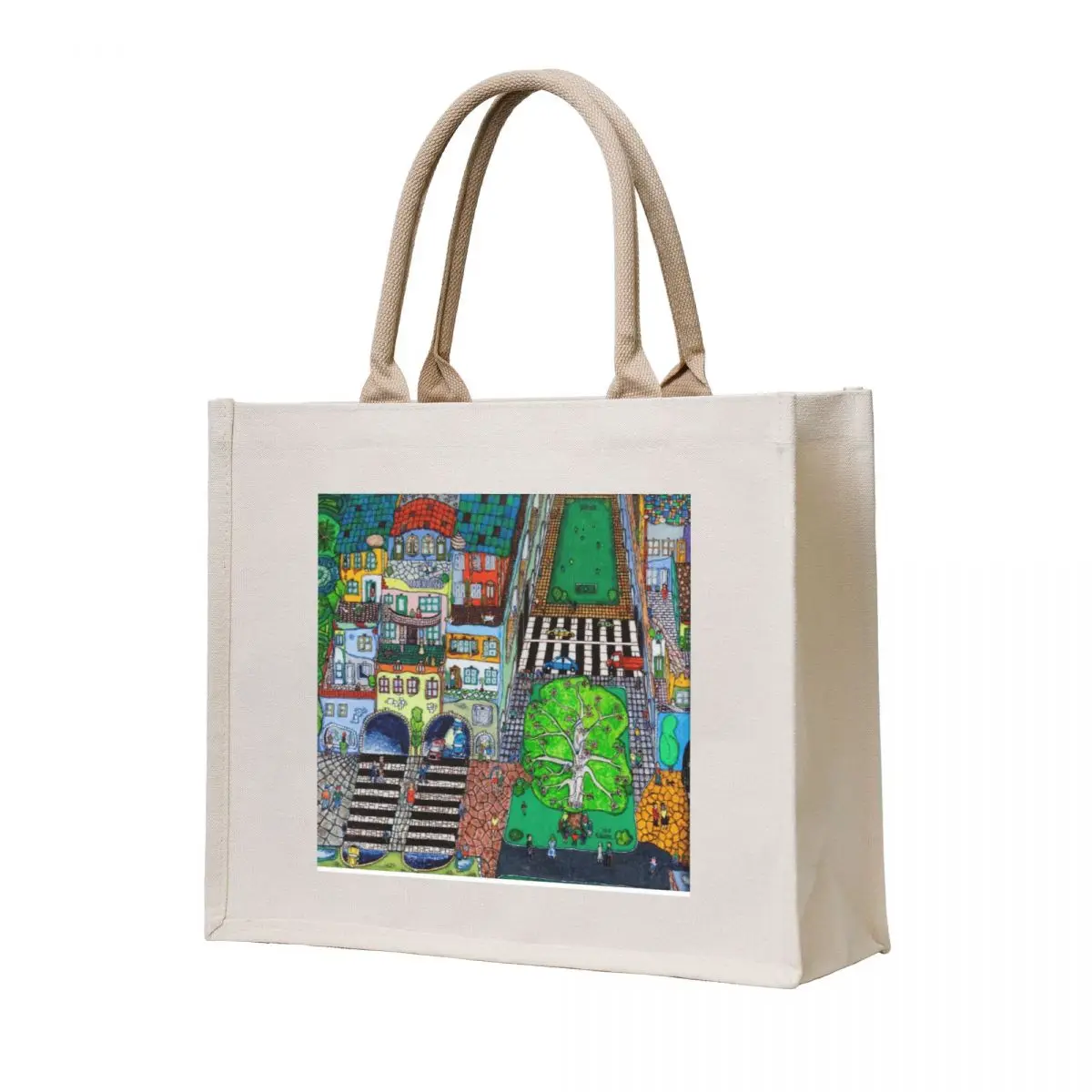 

The town where I would like to live Tote Bag Reusable bags Women's shopping bag hand bag ladies tote woman