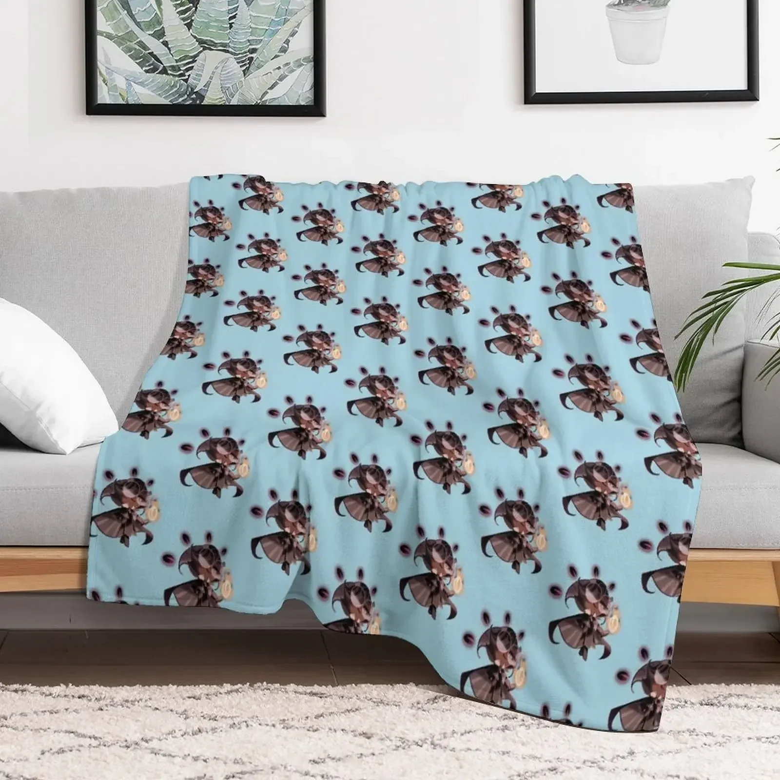 

Espresso_pose Design Throw Blanket Beautifuls Decorative Sofa Blankets