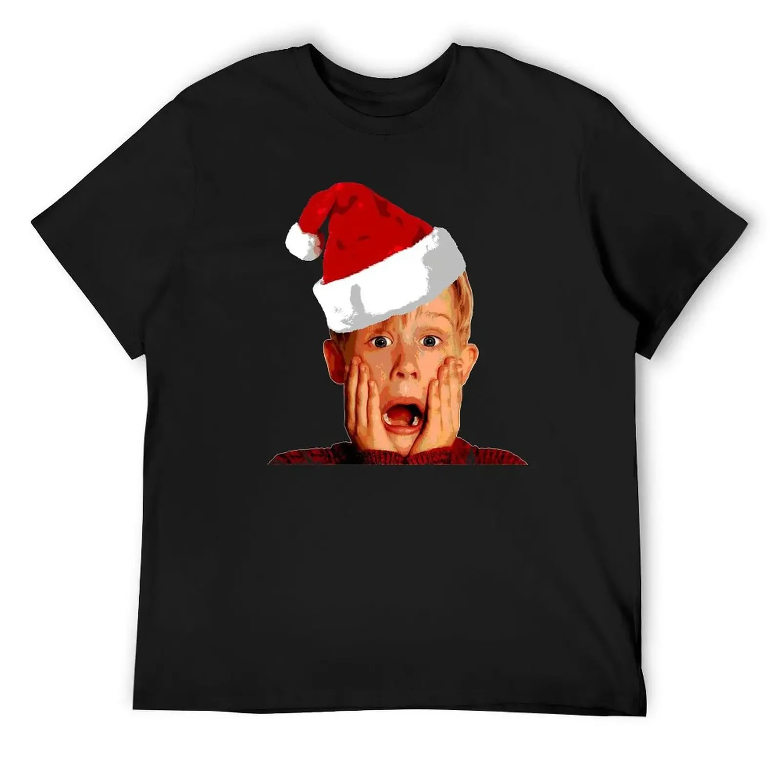 

Alone Xmast T-Shirt Blouse funny shirt cotton new gifts and t-shirts Aesthetic clothing mens t shirt graphic