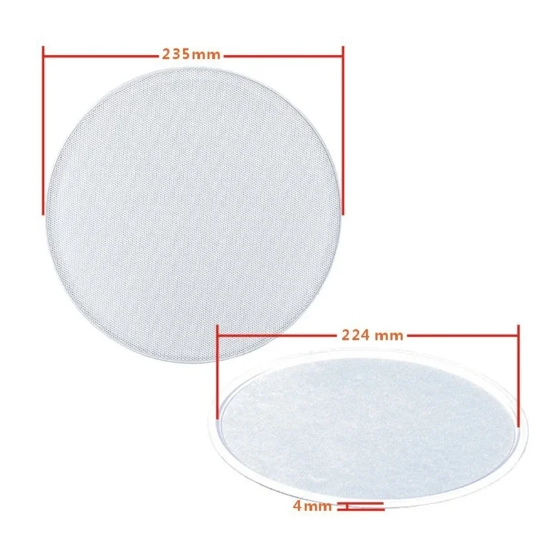 4/5/6.5/8inch Ceiling Speakers Grille Covers Round Commercial Ceiling Speakers Grill for Speakers Decorative Accessories images - 6