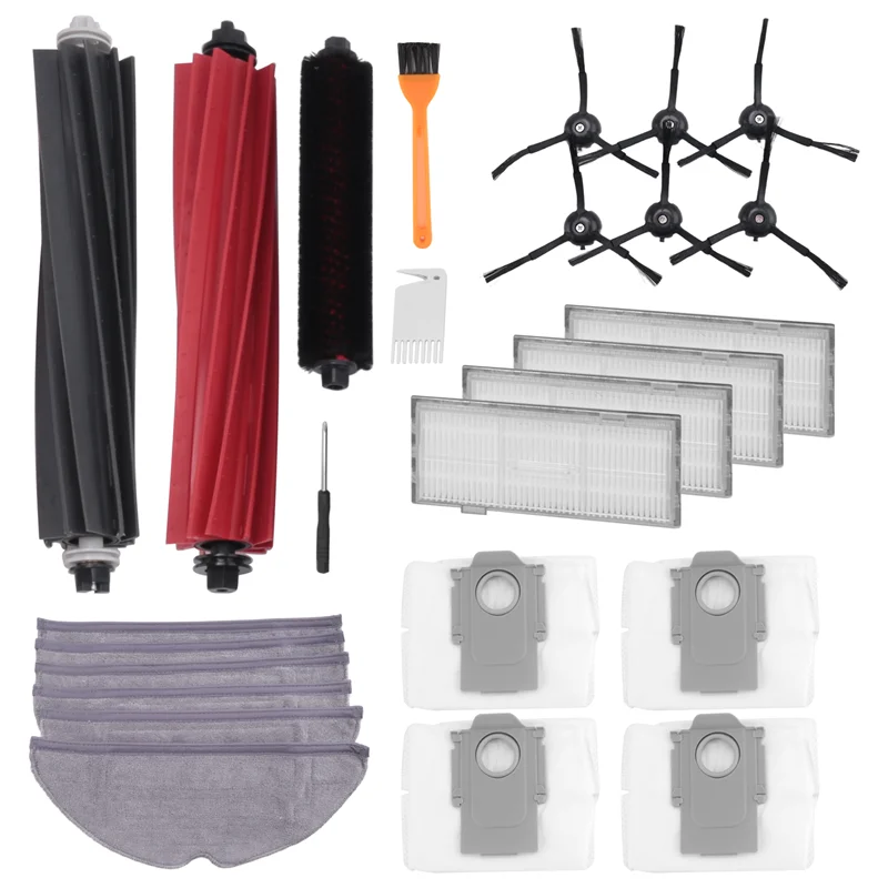 

ABUD-для Roborock S8 Pro Ultra робот-пылесос основная боковая щетка Hepa фильтры швабра тканевые мешки для пыли