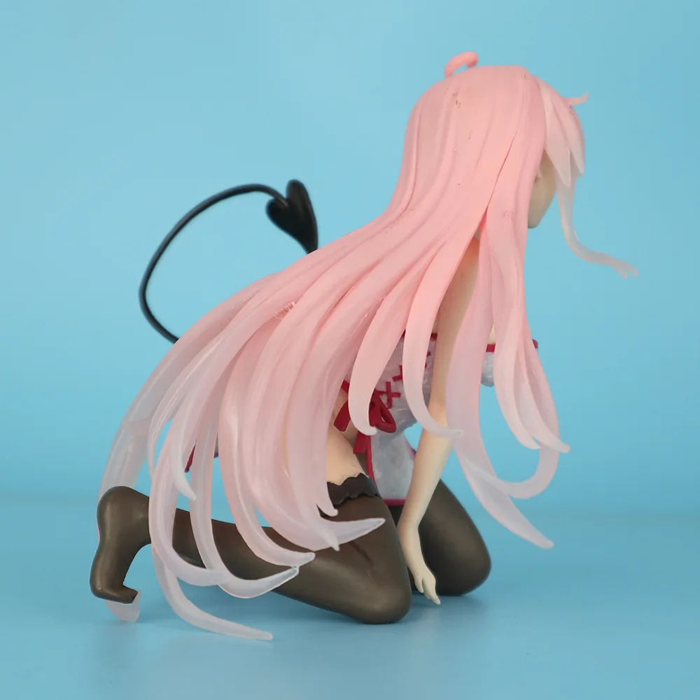 12cm Anime Lala Satalin Deviluke Q version kawaii Action Figure PVC model Toys doll Desk Decor car ornament Collectible Gifts