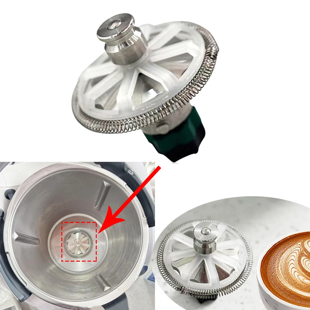 

For Thermomix TM6 Milk Frother Milk Froth Accessories for Thermomix TM5 Coffee Foam Maker Mixer Blender Food Processor Parts