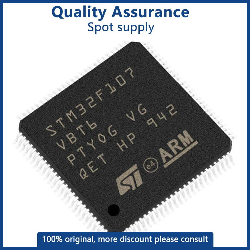 STM32F107VBT6 STM STM32 STM32F107 STM32F107VB STM32F LQFP New original IC Chip