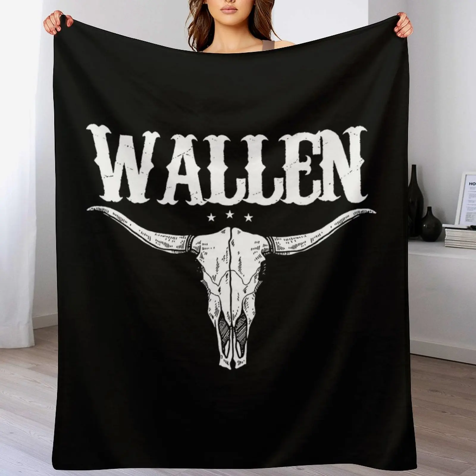 Wallen Western Throw Blanket decorative For Decorative Sofa Cute Plaid Blankets