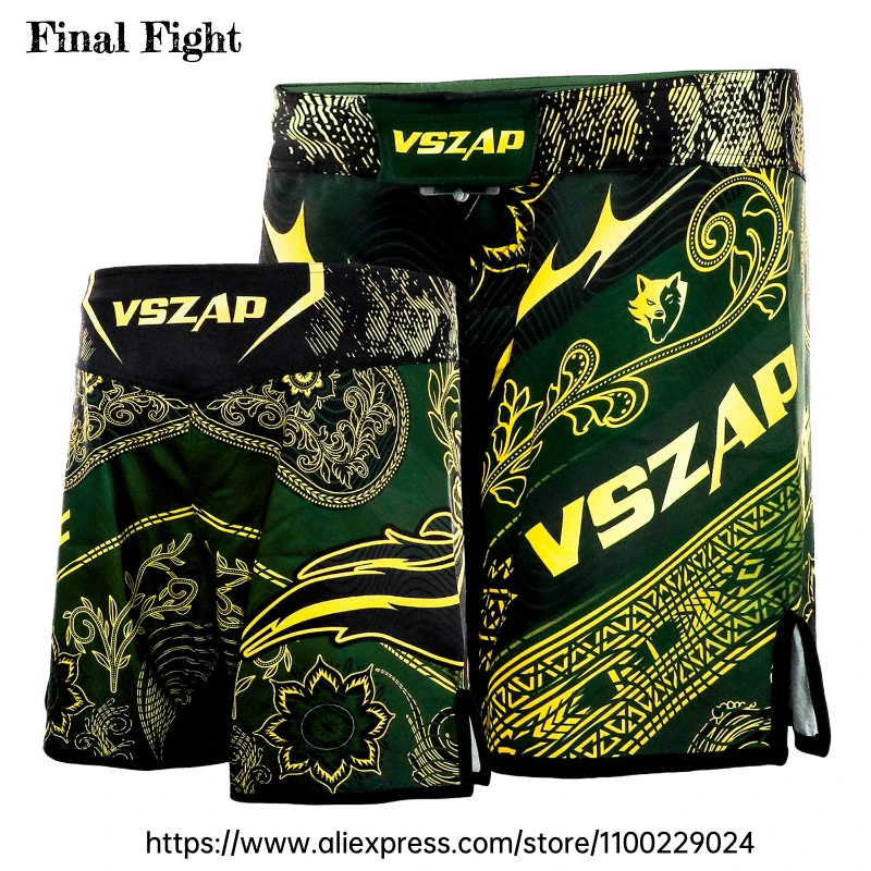 

VSZAP MMA Shorts for Training & Kickboxing – Fighting Shorts for Martial Arts, Cage Fight, Muay Thai, BJJ, Boxing, Grappling Gym