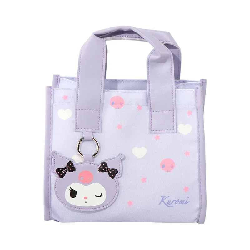 Sanrio My Melody сумка для ланча Kawaii Kuromi Cinnamoroll, милый детский термобокс большой емкости для пикника Ins, студенческий подарок для девочек