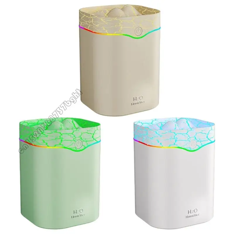 

Тихая операция увлажнителя с красочным светодиодным освещением. Маленькая увлажнительная пластиковая текстура для удобной среды