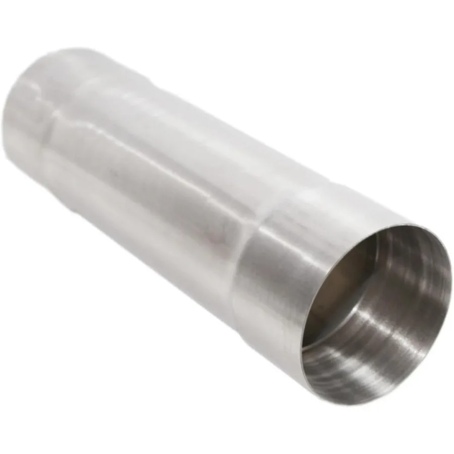 

Выхлопная труба длиной 6 дюймов x 17 дюймов. Выхлопная труба из нержавеющей стали.