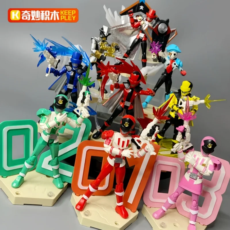 

Original Hot Keeppley Anime Figure Super Unlimited Edition Edition Vol.2 Kaitou Sentai Lupinranger Blind Box Boys Toy Gifts