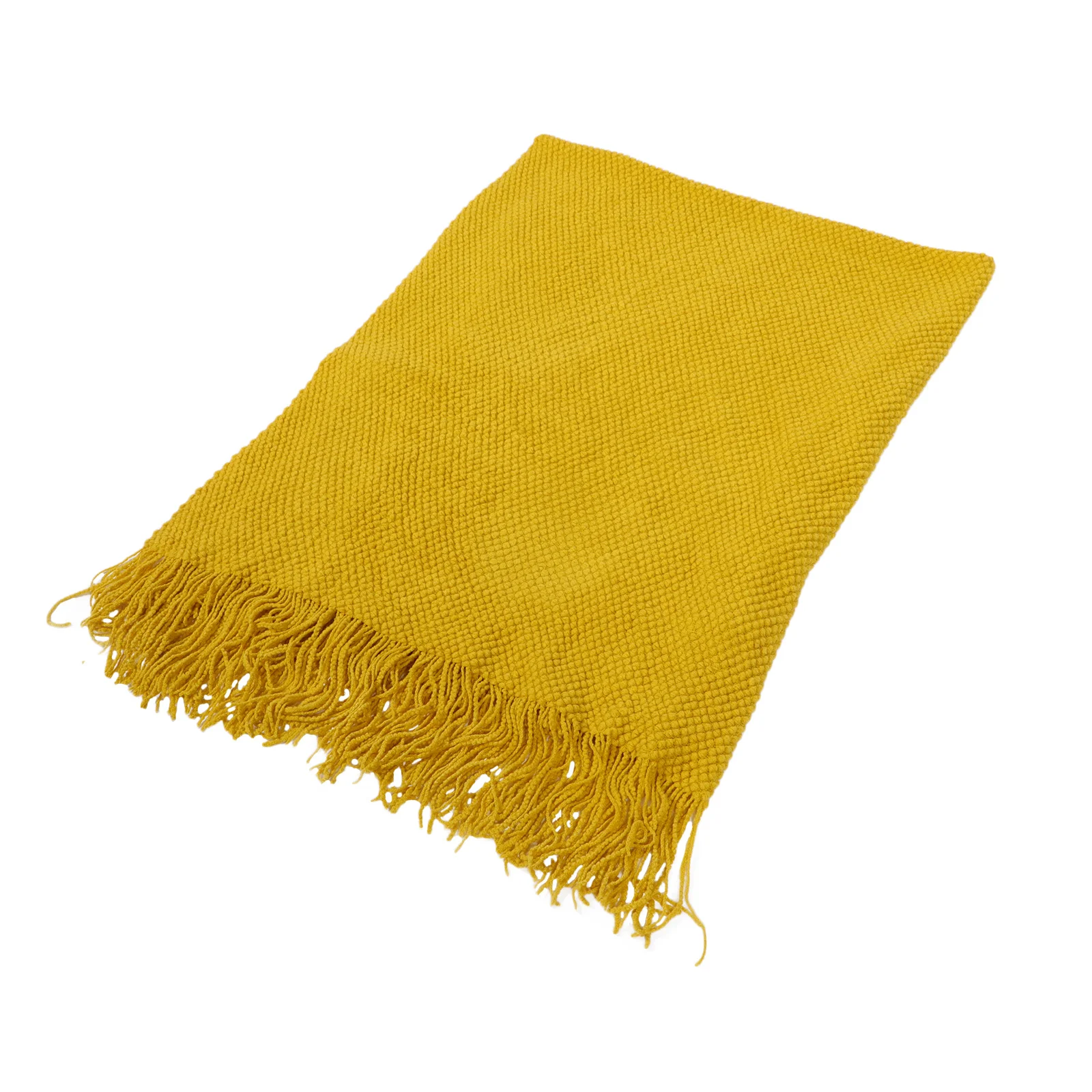 

1Pcs Sofa Blanket Pineapple Grid Pattern Comfortable Knitted Blanket Warm Acrylic Fiber Cover Sofa Decoration