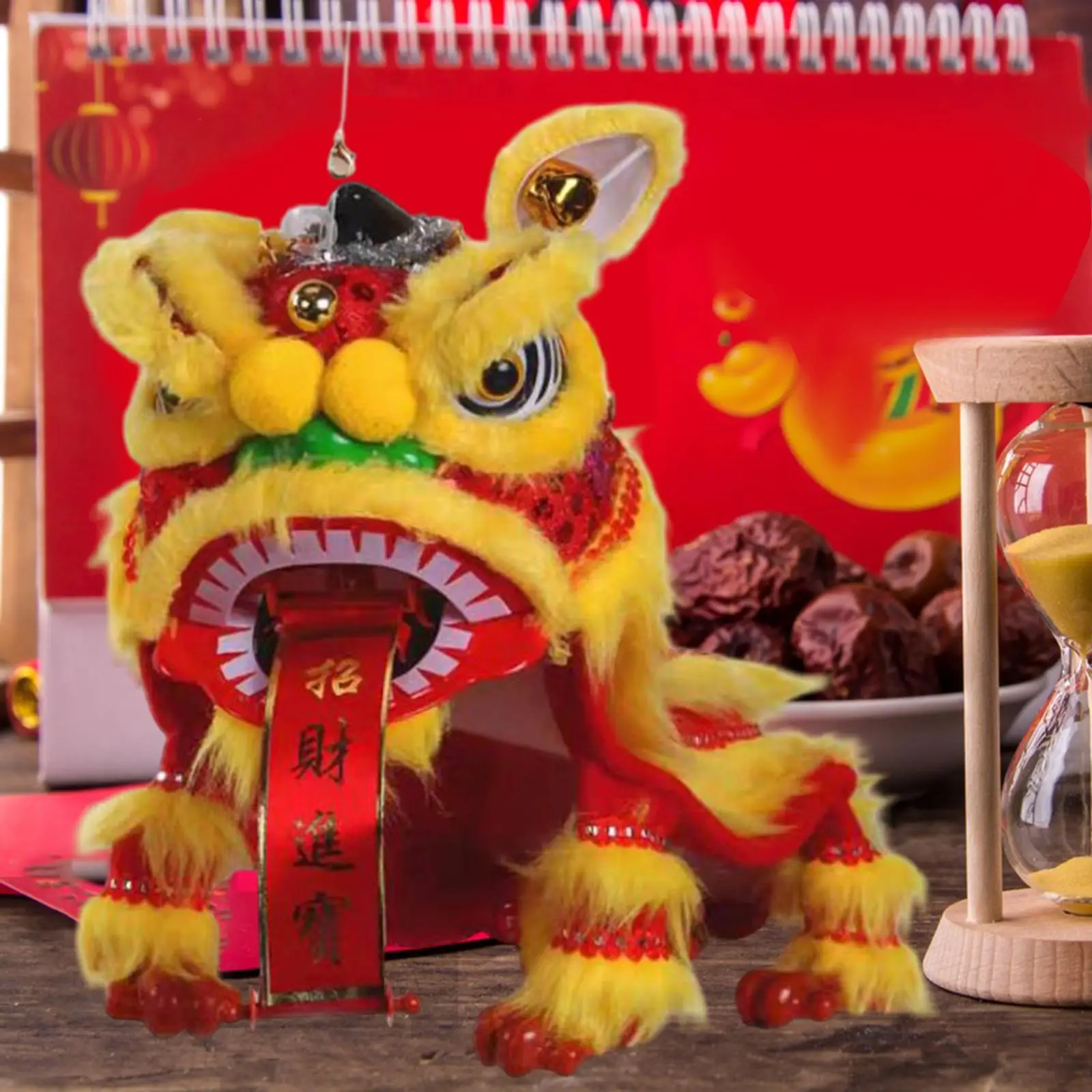 จีน Marionette Lion ของเล่น 2025 Handmade String Lion Dance Puppet Party