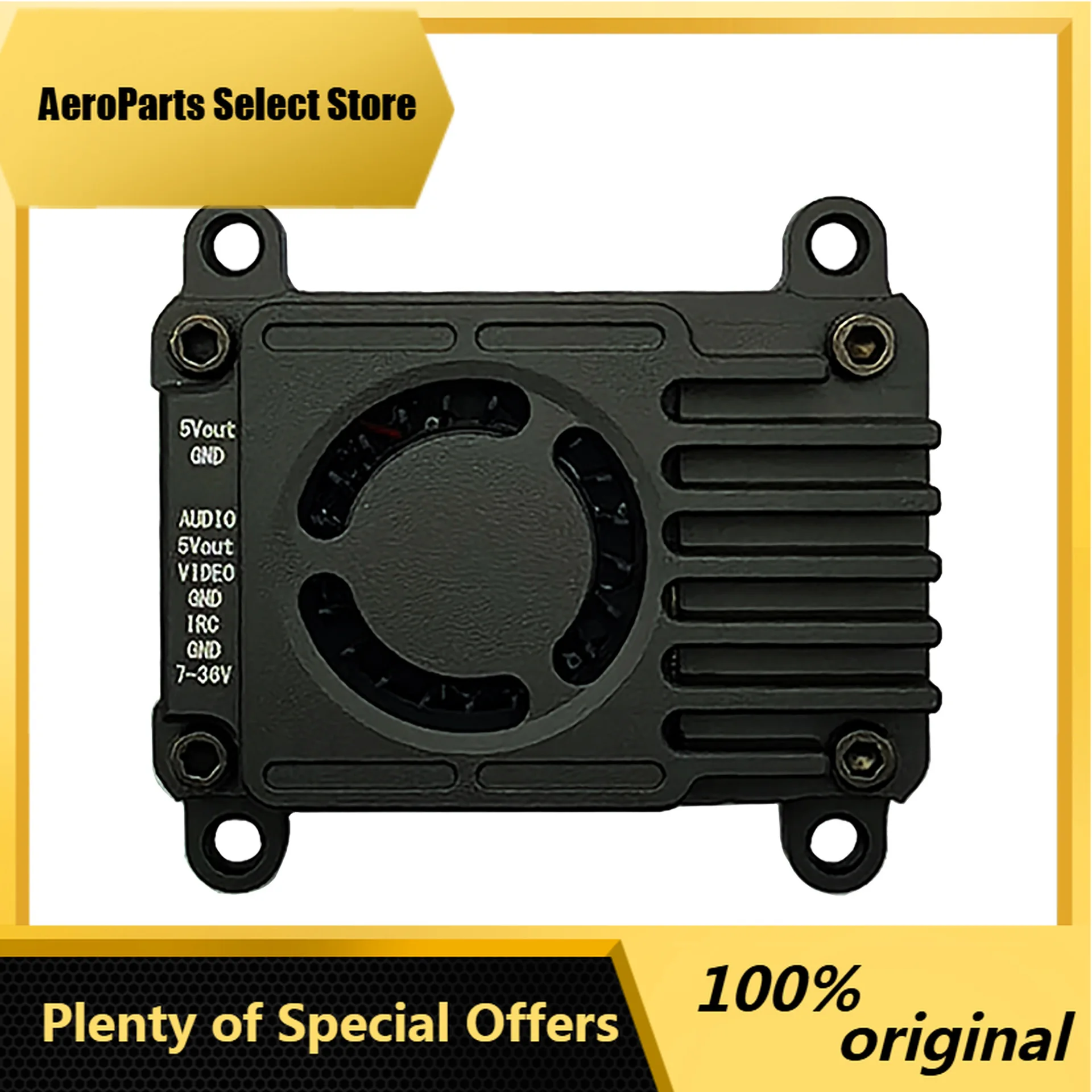 AeroPartsVTX 4.9G 5.8G 6G 3W Analog Video Transmission FPV Drone Accessories Receiver Drone Parts
