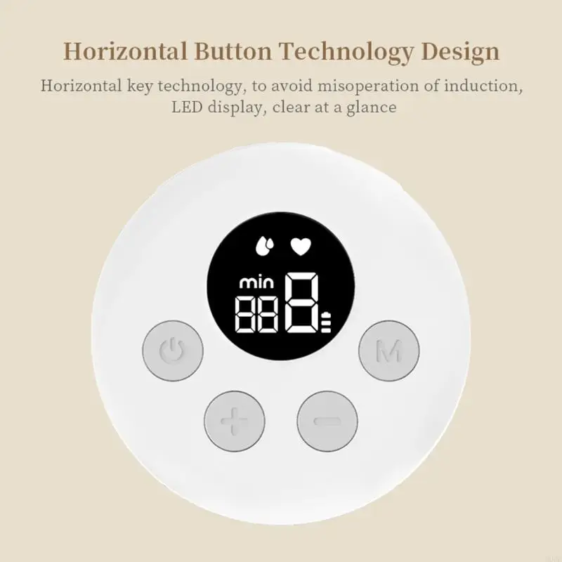 D0JC Pompe automatique sans fil d'allaitement sans fil BPA BPA 2 modes Collecteur lait lait d'assignation à résistance à à