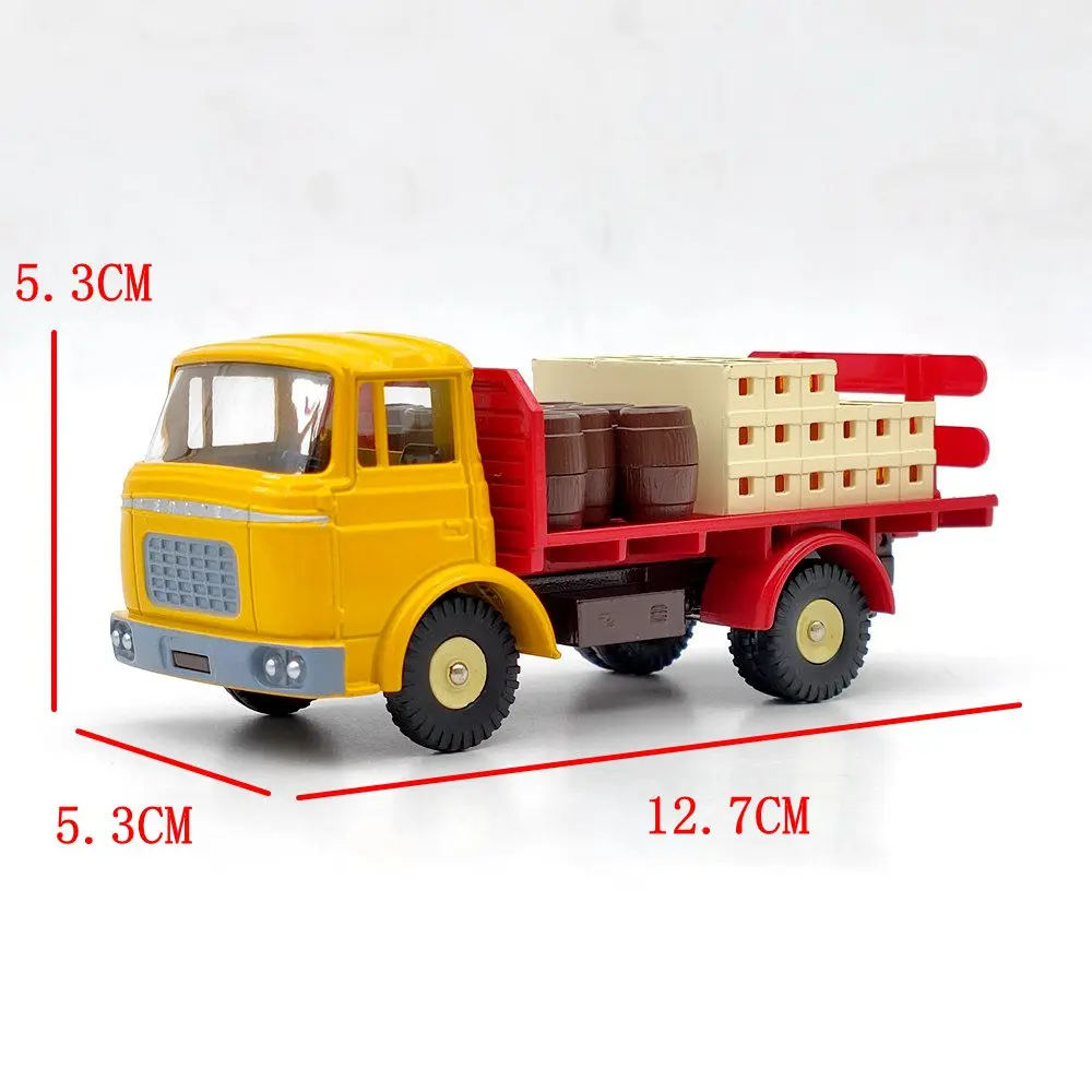 Atlas Dinky toys 588 Plateau Brasseur Berliet GAK Camion Truck collezione di modelli pressofusi gialli