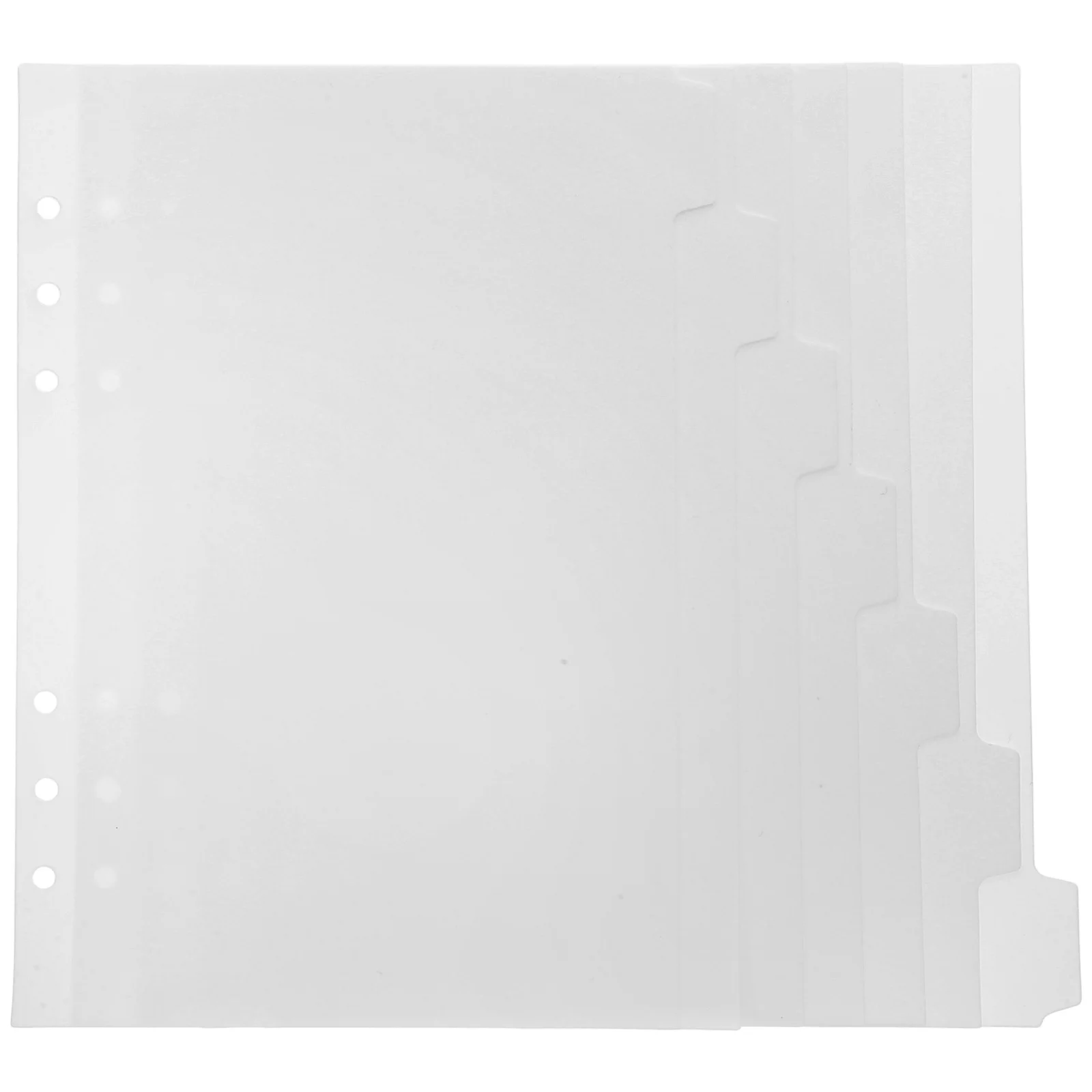 

Pp Plastic Binder Dividers For Notebook Journal Organizer School Office Index Classified Labels Loose-Leaf Page Markers