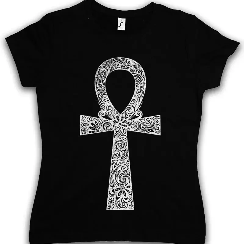 ANKH LIFE SYMBOL I WOMAN T SHIRT Logo Anubis Egypt Seth Toth Pharao Horus Ra