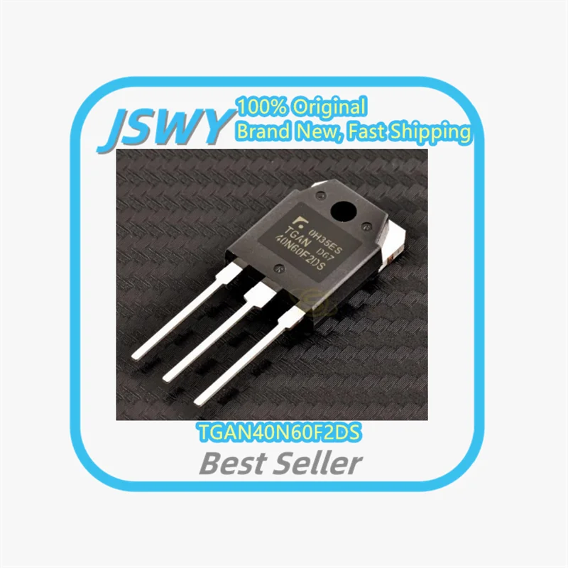 

(5/50 pieces) TGAN40N60F2DS 40N60F2DS TO-3P IGBT single tube for welding machines, 600V 40A, original and genuine product.