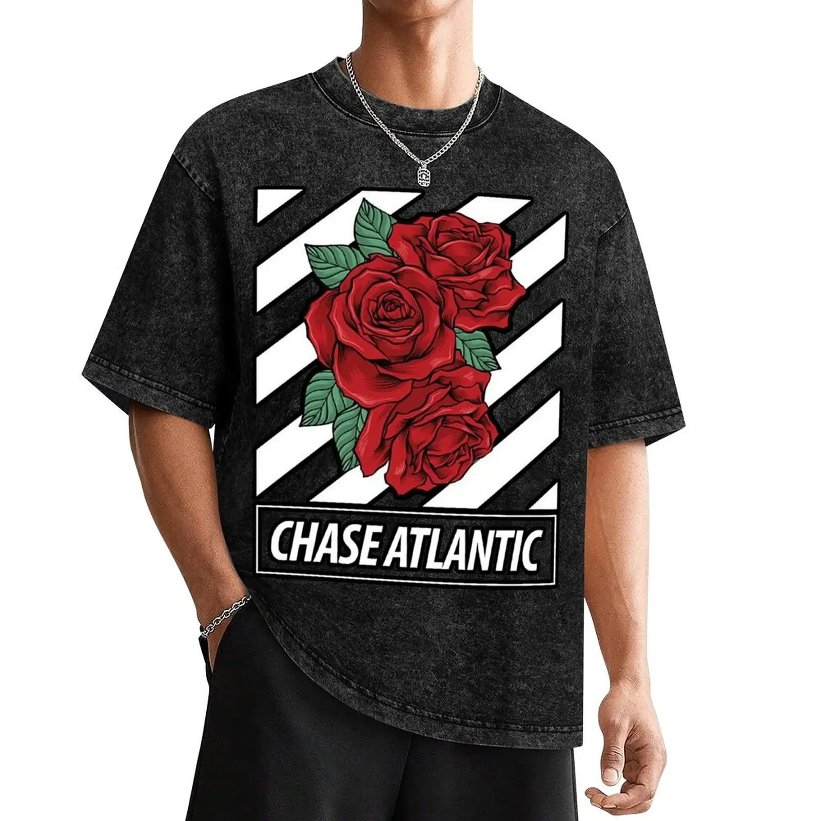 Music Vintage Retro Chase Atlantic Gifts For Music Fans T-Shirt vintage t shirts custom shirt plain summer top Men's t-shirt