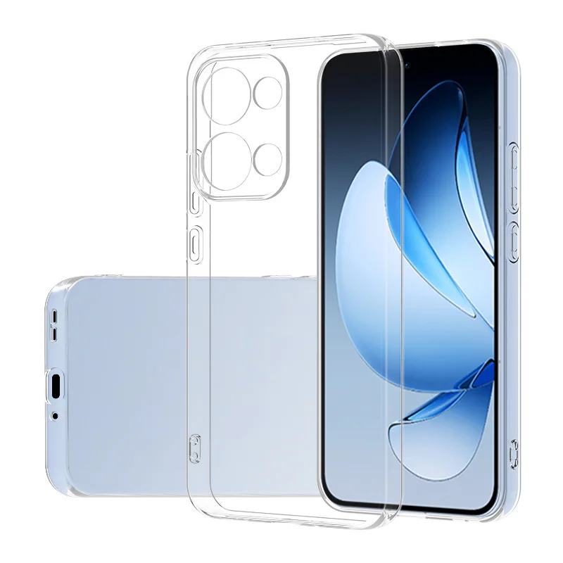 Slim Soft TPU Clear Phone Case On For OPPO Reno13 Pro Reno 13 Pro 5G Global Version Cover Fundas Capa