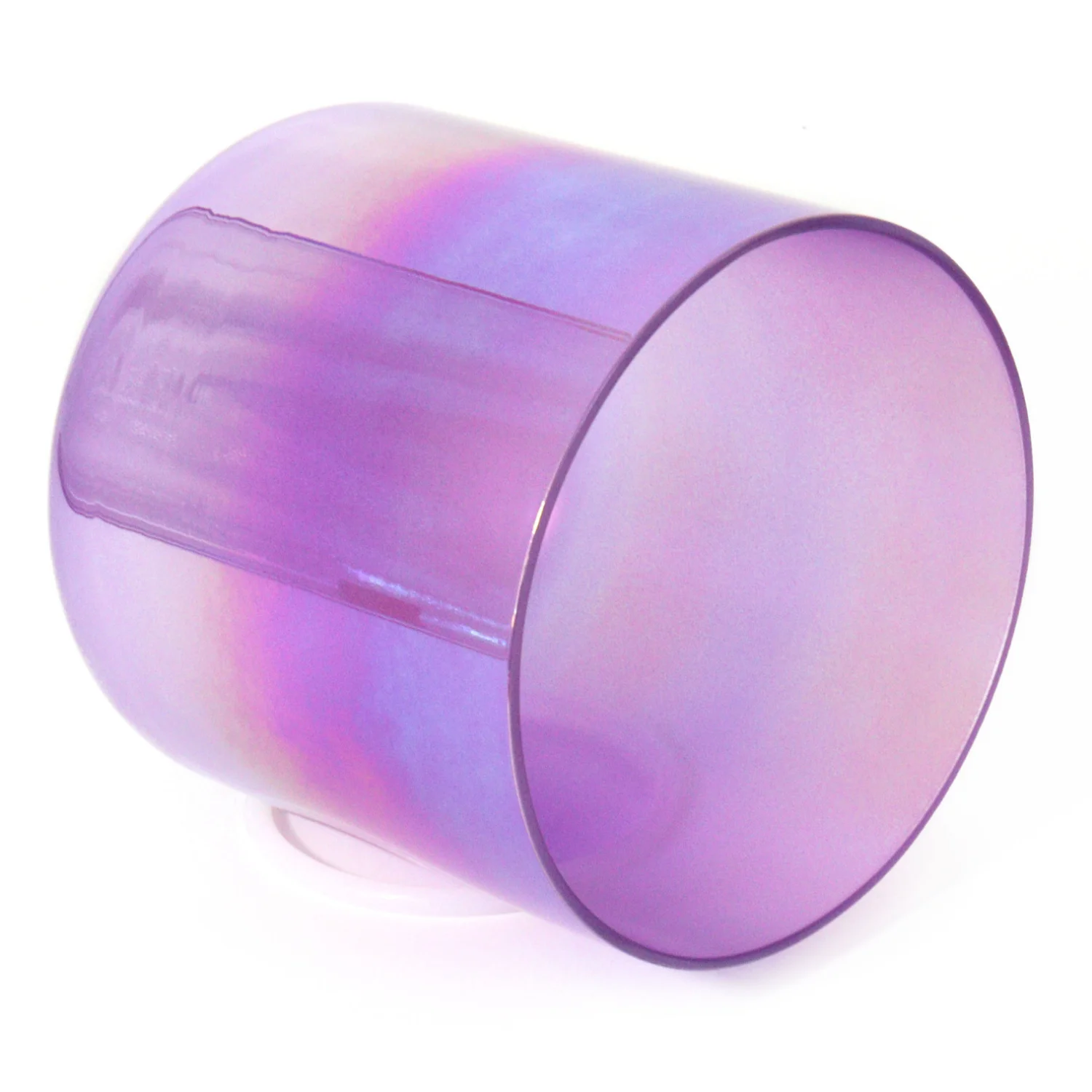 STAR LINKUP Violet Aura Alchemy Crystal Singing Bowl for Sound Healing Meditation Quartz Crystal Sound Bowl Chakra Crown Chakra