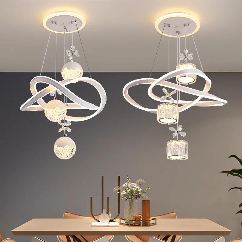 Europäischer Stil Neuer LED-Kronleuchter für Innenräume Wohnzimmer Esszimmer Schlafzimmer Dekorative Atmosphärenbeleuchtung
