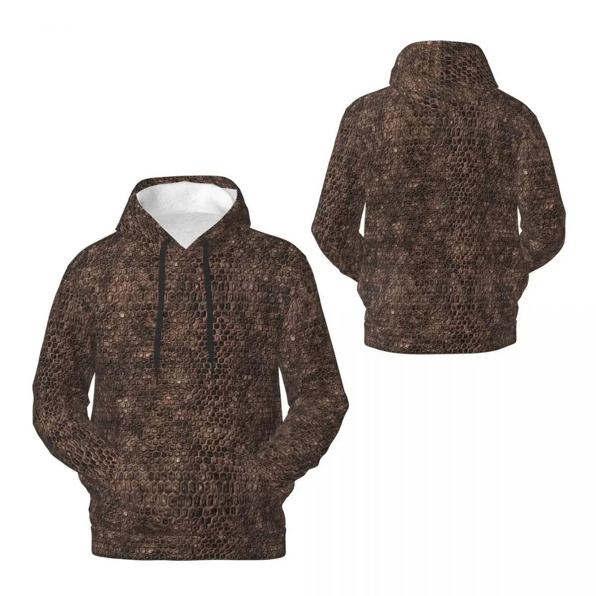 

2024 SNAKE Animal Fur 3D Fleece Hoodie Polyester Warm With Pocket Super Soft Men Women Sweatshirt Unisex Pullover Hoodies