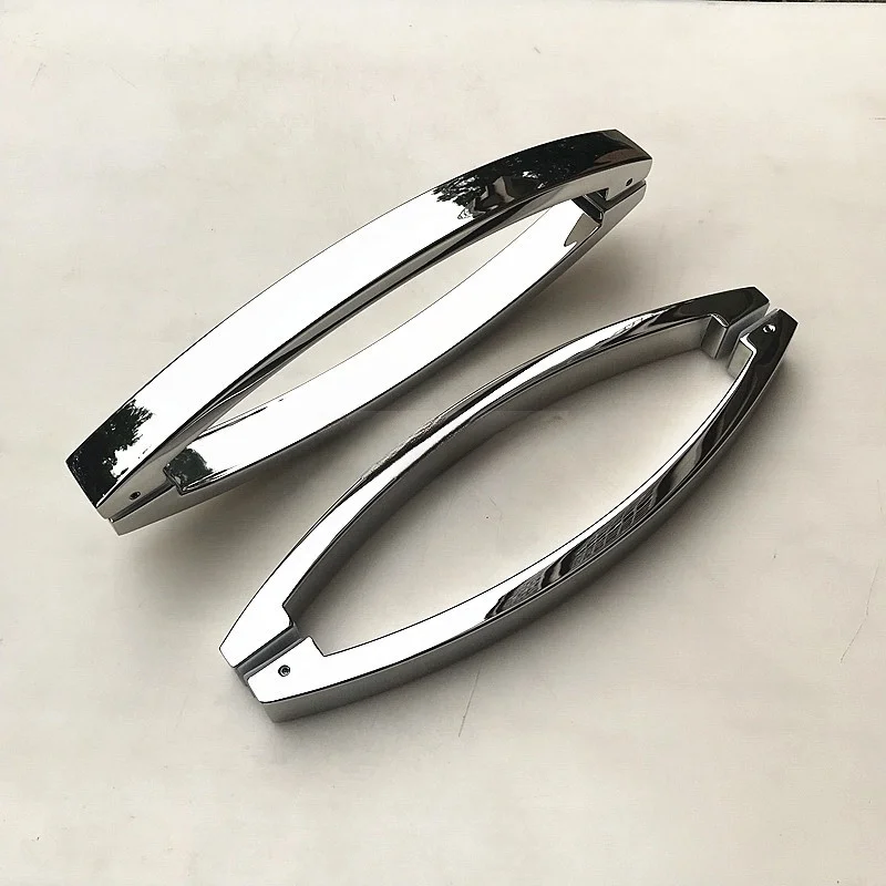 

Лунный полумесяц, изогнутая нержавеющая сталь 304, ручка для стеклянной двери для душевой комнаты, ручка для ванной комнаты (SJ-3056)