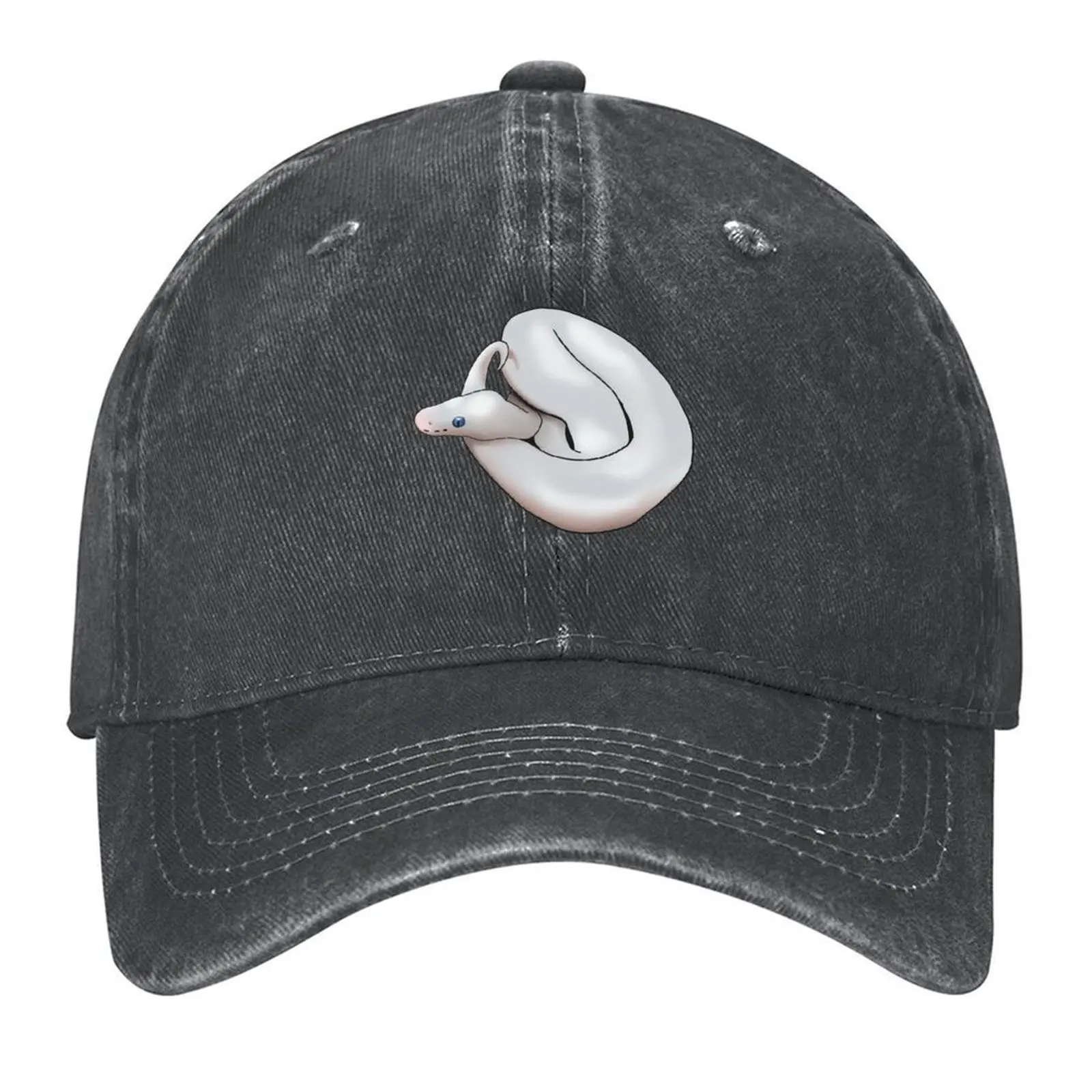 

Blue eye leucistic ball python Baseball Cap Designer Hat Sunhat Anime Sunscreen For Man Women's