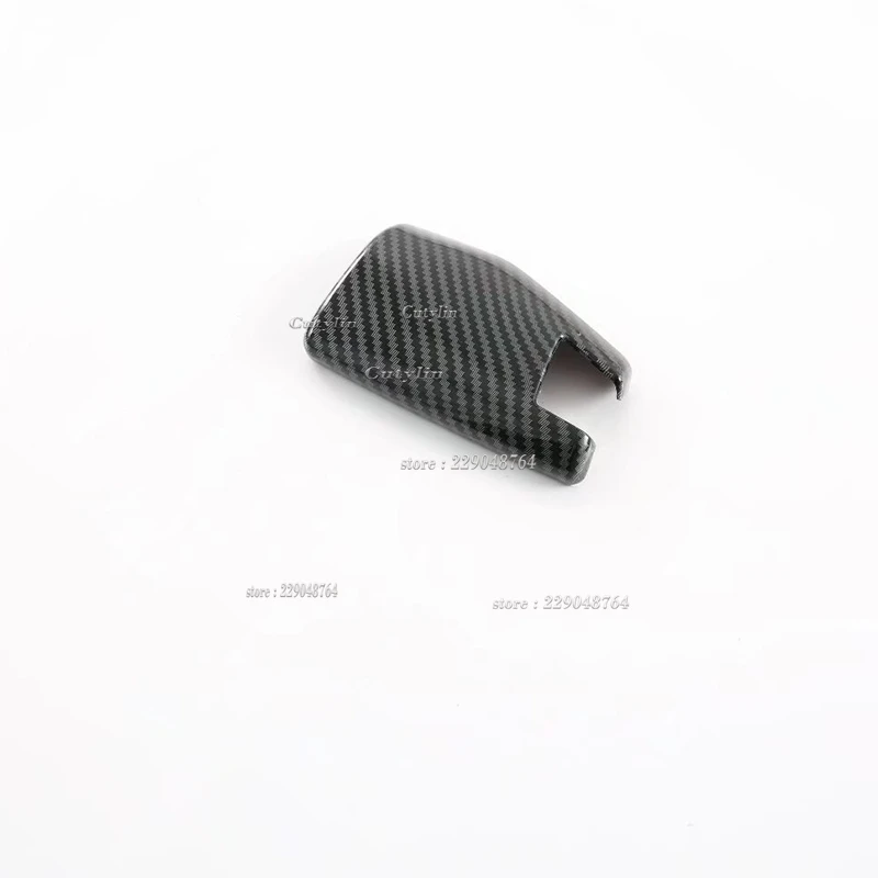 For Changan UNIV UNI-V 2022-2024 ABS Carbon Fiber Car Gear Head Knob Cover Trim Shift Handle Cover Styling Accessories