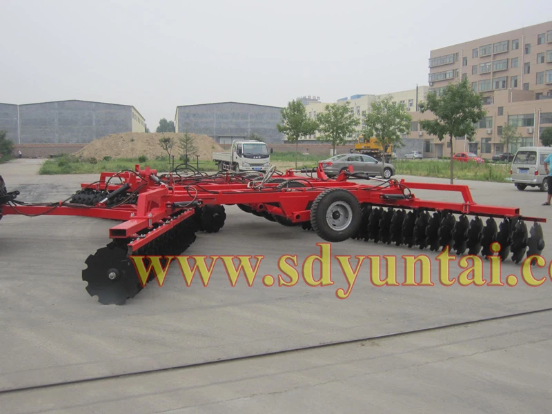 foldable offset disc plough