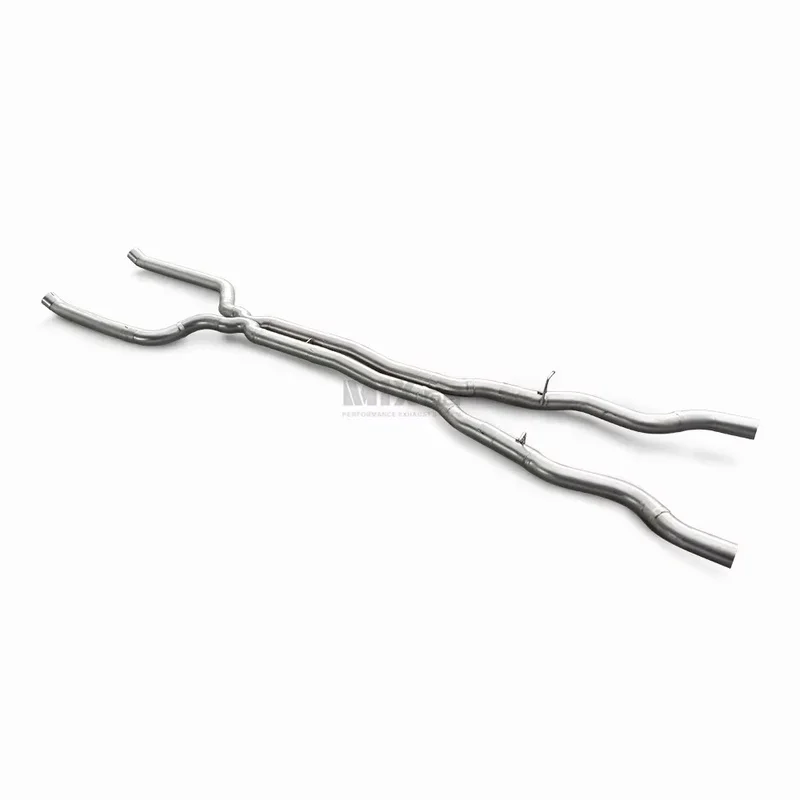 High Exhaust Modified Racing Performance M550 M550i G30 N63 4.4tt 2017-2022 Stainless Steel Midtube Muffler