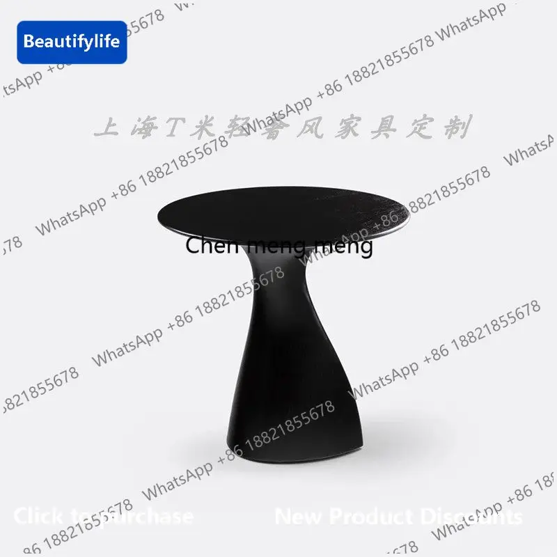 

C139 Solid wood dining table round table household living room small apartment light luxury modern simple apartment dining table