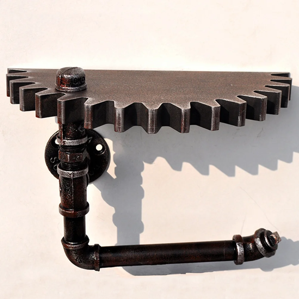 

1Pcs Gear Wall Decor Vintage Industrial Style Metal Hanging Ornament for Home Bar Living Room Cafe Office Decoration