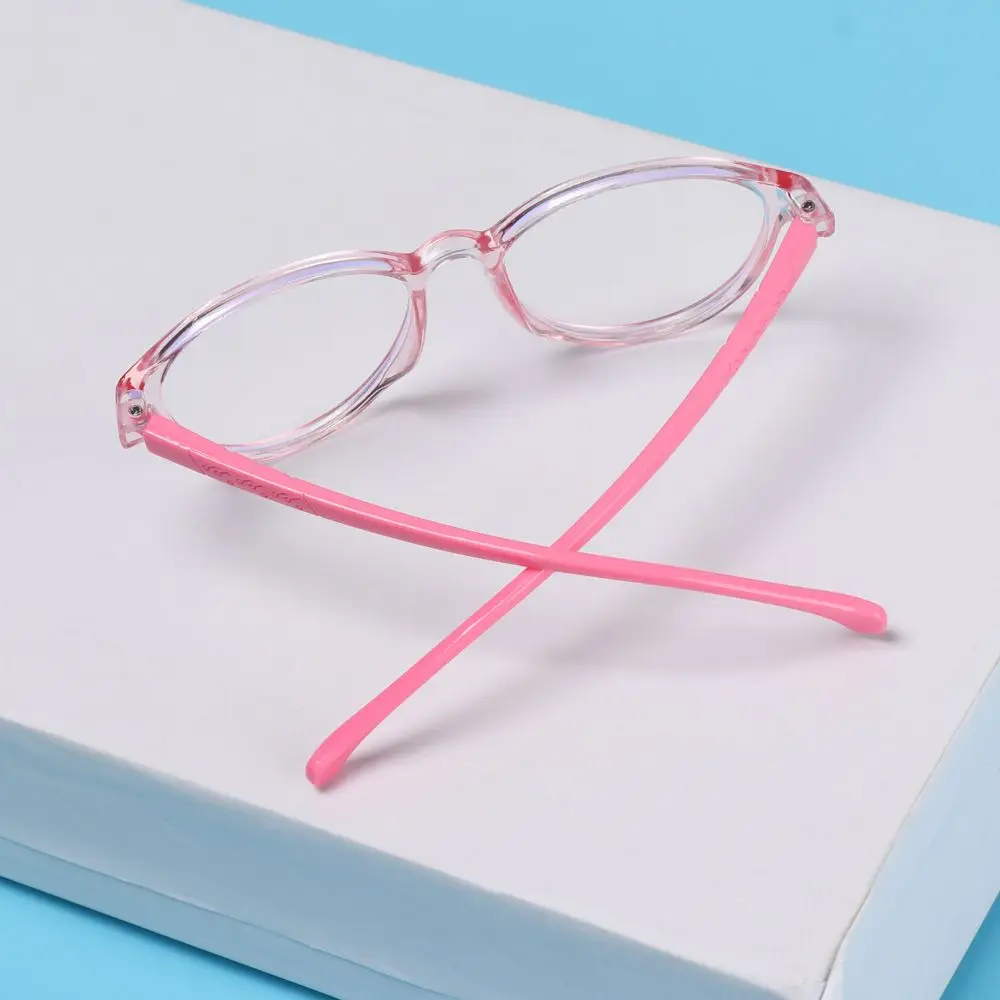Round Anti-blue Light Kids Glasses Children Boys Girls Computer  Glasses  Comfortable  Protection Eyeglasses Ultra Light Frame