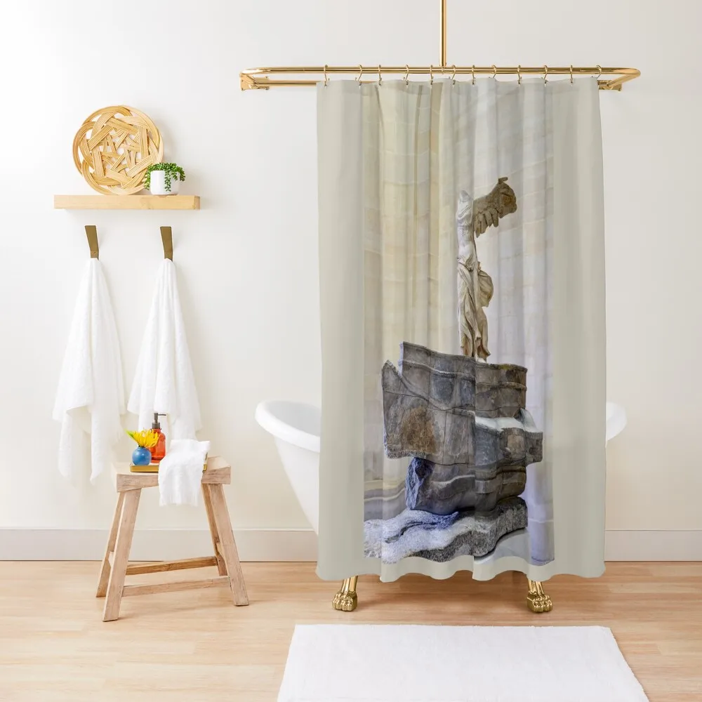 

Victory of Samothrace Shower Curtain Bathroom Showers Anime Shower Bathroom Decor Curtain