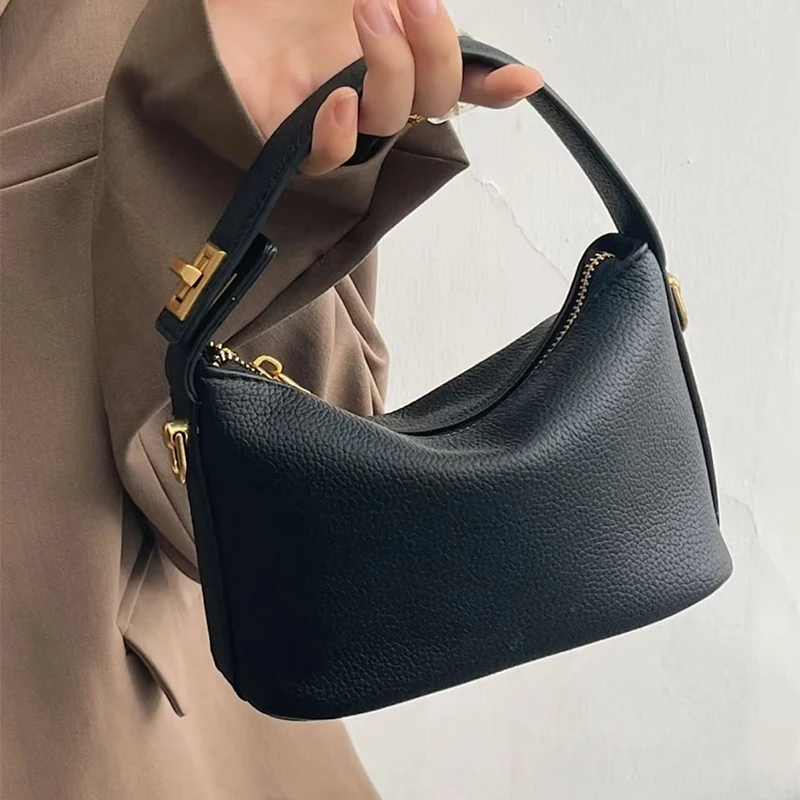 Cloud Bag Niche Design กล่องอาหารกลางวันกระเป๋า Retro กระเป๋าถือไหล่กระเป๋า Crossbody Pu หนังนุ่มทุกวันเดินทางกระเป๋าสี่เหลี่ยมเล็ก