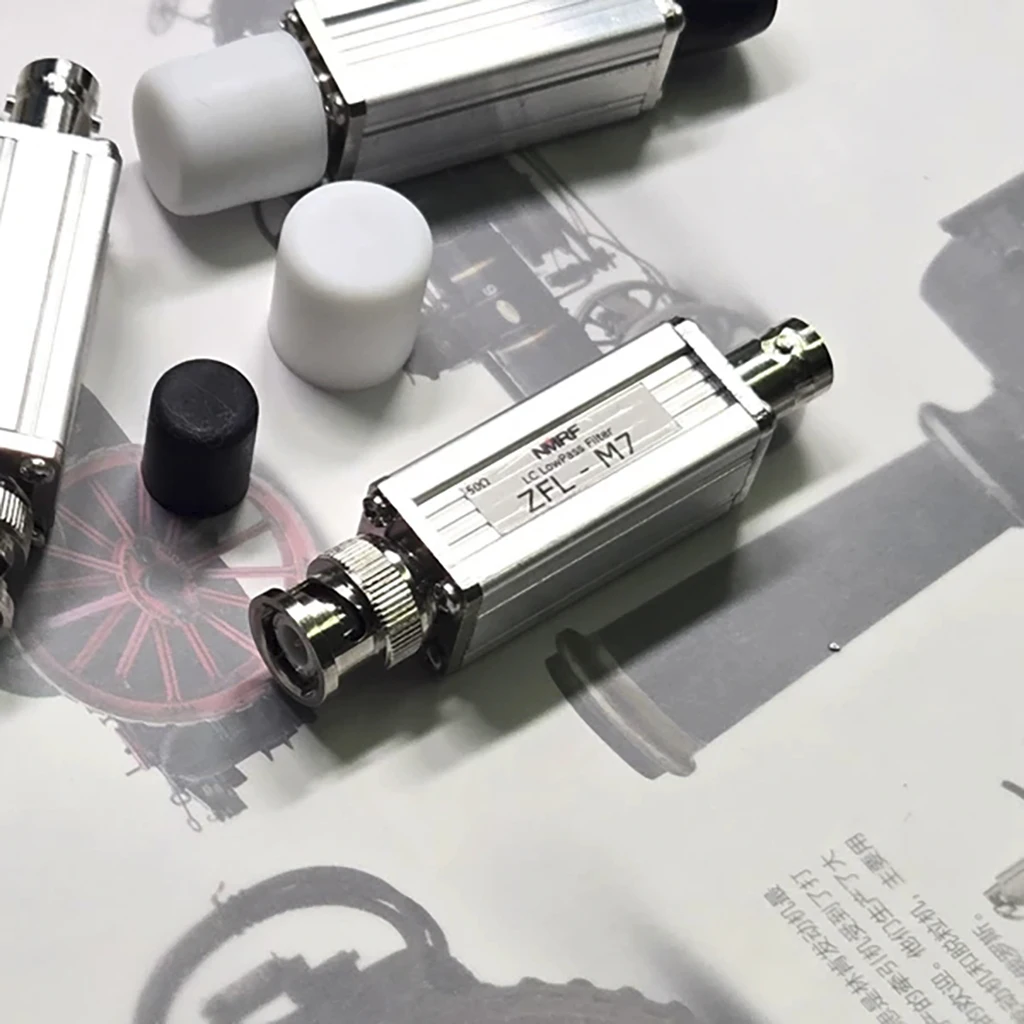 LC Discrete Compact Low Pass Filter 350kHz 500kHz 700kHz Low Insertion Loss Flat Passband High Selectivity with BNC Connector