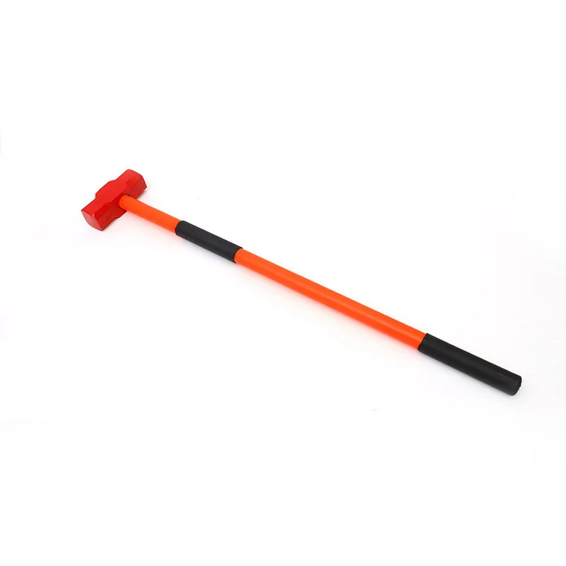 2025 Site Smashing Sledgehammer Hammer Tools Solid Conjoined Heavy Iron Hammer Long Shockproof Octagonal Hand Hammer