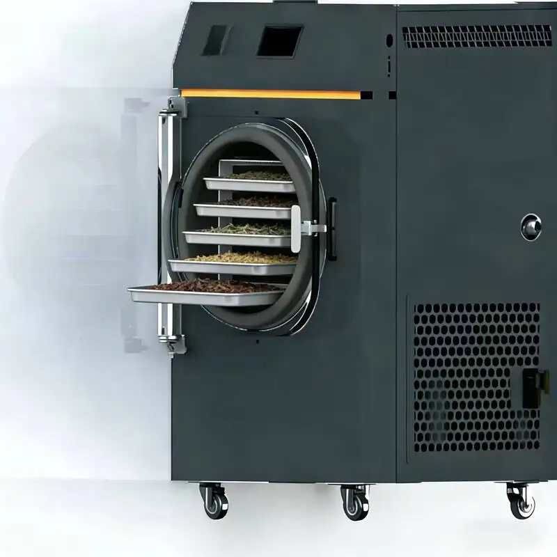 4Kg 6Kg Fruit, Vegetable, And Meat Compact Household Vacuum Freeze Dryer With Digital Control