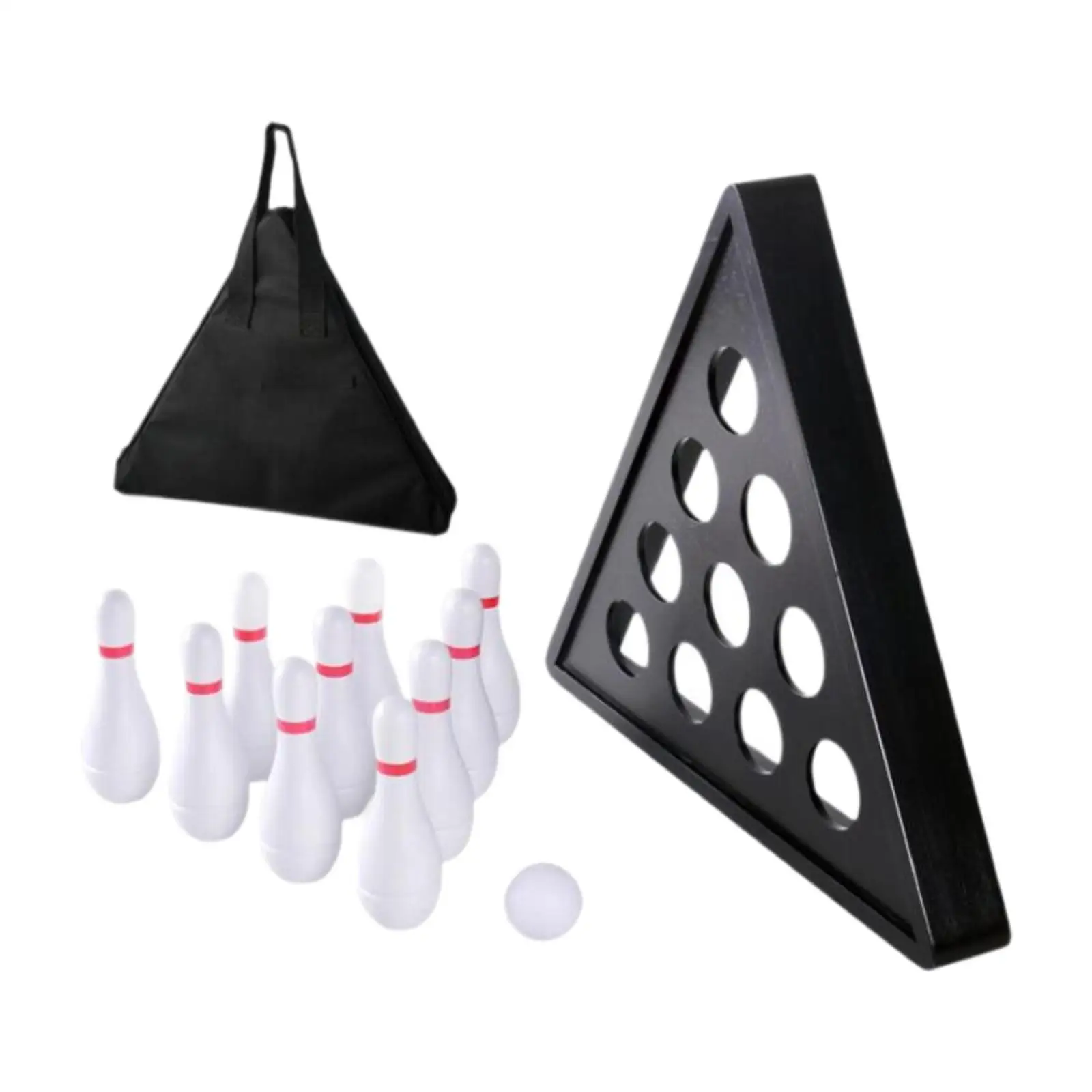 Tabletop Shuffleboard Bowling Pins Set Outdoor Shuffleboard Bowling Curling Game for Birthday Gift Activity Party Family Game