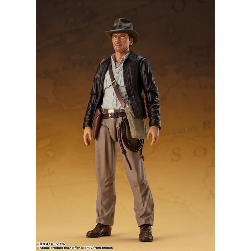 Bandai-Figurine Originale S.H.Figuarts Indiana Jones, Anime, Raiders of the Lost Peripheria, Modèle d'Action, Jouets à Collectionner, Cadeau